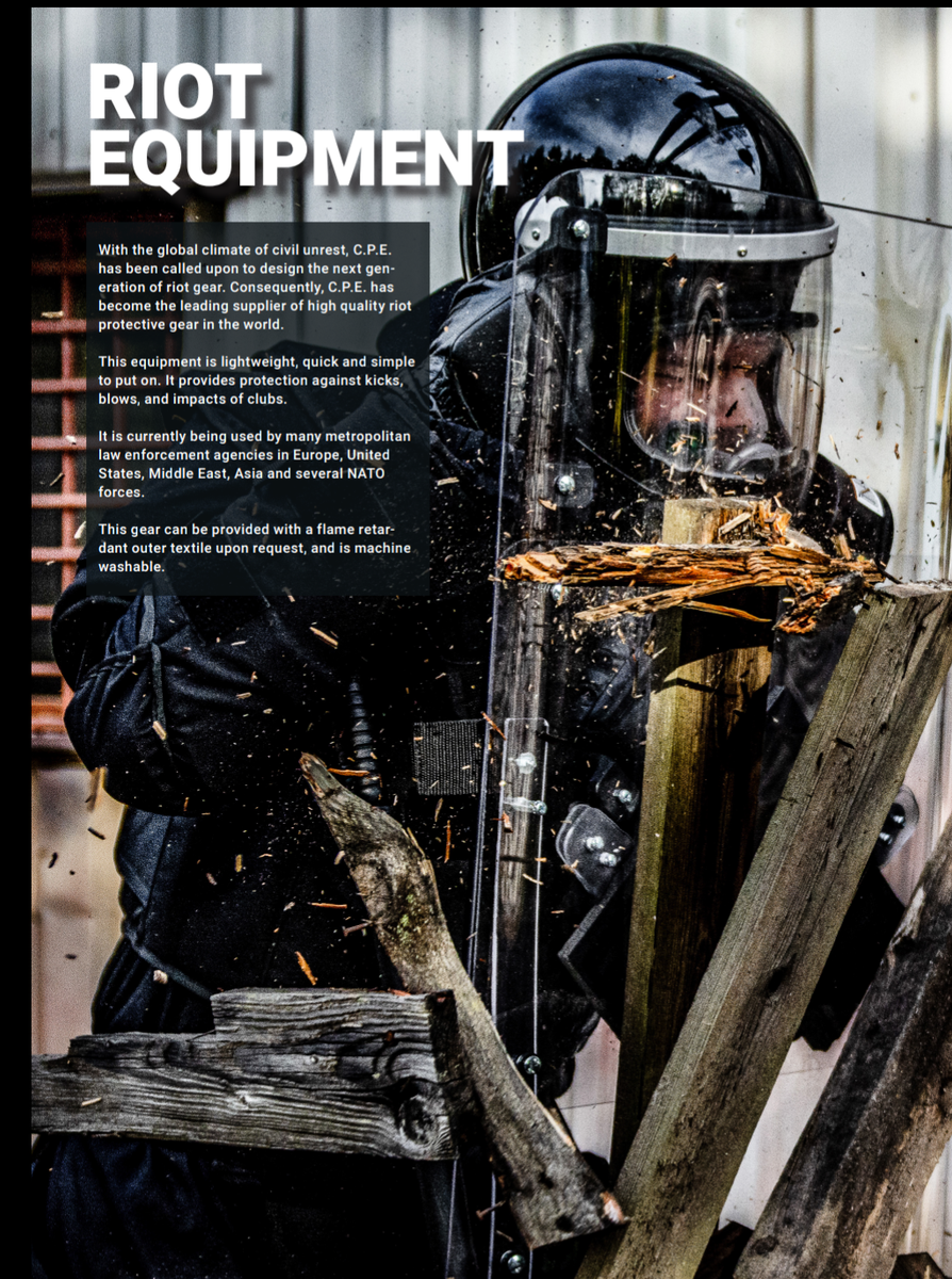 CPE Riot Gear & Public Order Equipment Canada | DarkNight Systems ...
