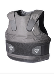 Concealed covert Pro vest/ Carrier with 360 IIIA soft body armour with 15J stab and slash protection.