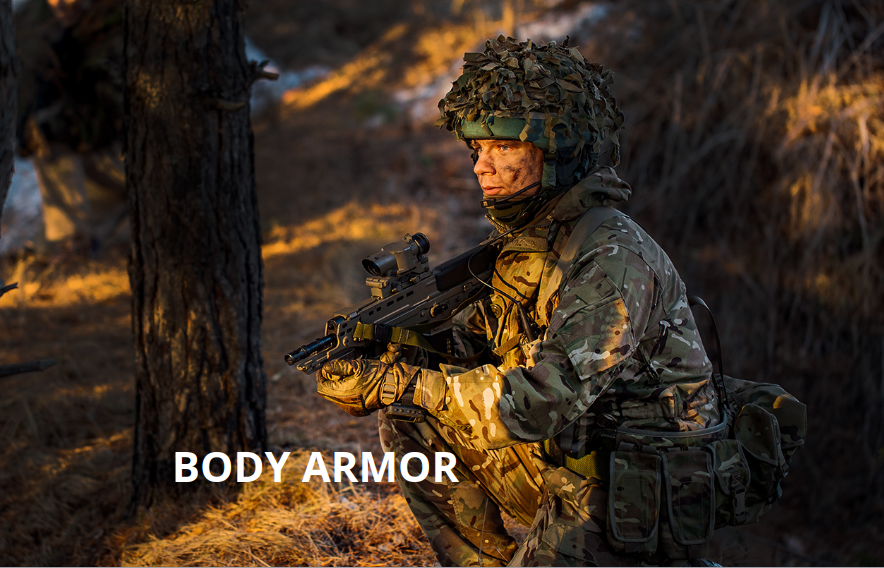 Body armour ballistic plates