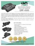 Quick Acquisition Advanced Tactical Laser Rangefinder QRF-4500