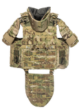 TACTICAL MODULAR BALLISTIC VEST/CARRIER. QUAD RELEASE TACTICAL VEST